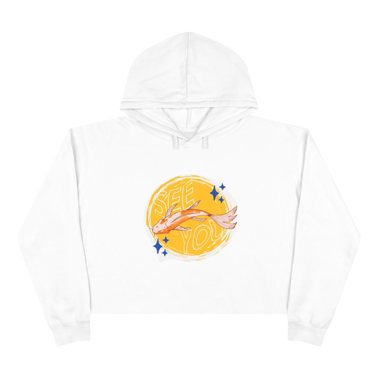See You Crop Hoodie, Trendy Cropped Sweatshirt, Cute Casual Hoodie, Gift for Her, Summer Fashion Top