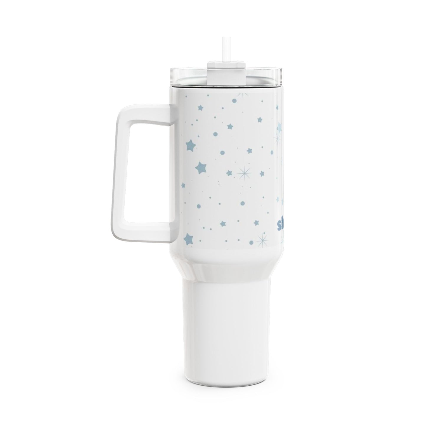 Starry Night 40oz Tumbler with Straw - Eco-Friendly Drinkware for Hydration on the Go