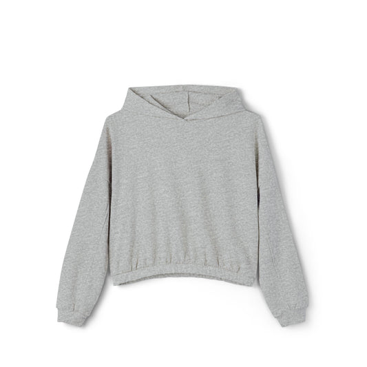 Cat-Themed Women's Cinched Bottom Hoodie, Cozy Top for Cat Lovers, Gift for Pet Owners, Fun Casual Wear, Perfect for Relaxing