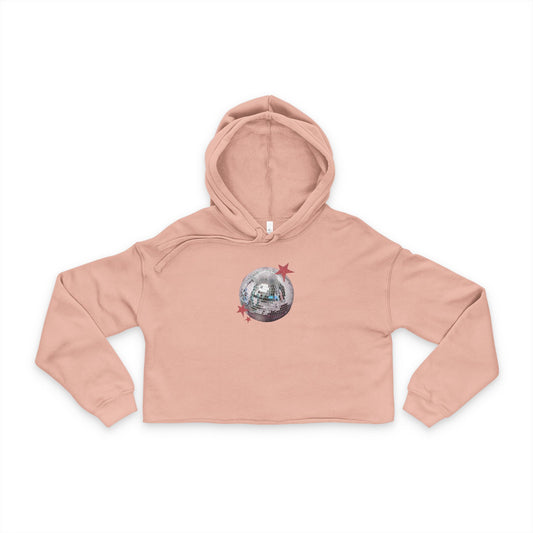 Cozy Women's Cropped Hoodie with Galactic Design, Stylish Sweatshirt for Everyday Wear, Perfect Gift for Space Lovers, Trendy Casual [...]