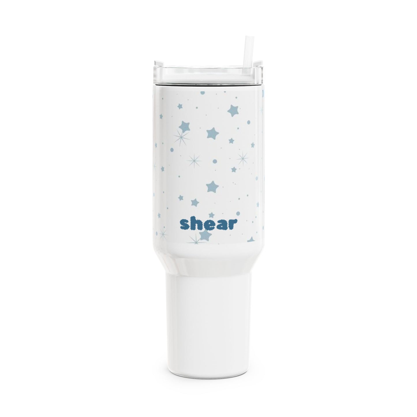 Starry Night 40oz Tumbler with Straw - Eco-Friendly Drinkware for Hydration on the Go