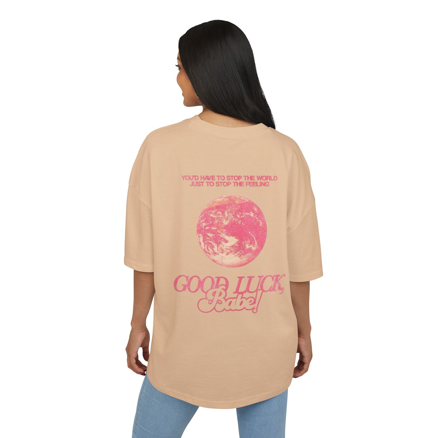 Good Luck Unisex Heavy Cotton Tee, Relaxed Fit T-Shirt for Good Vibes, Gift for Friends, Positive Affirmation Apparel, Casual Everyday [...]