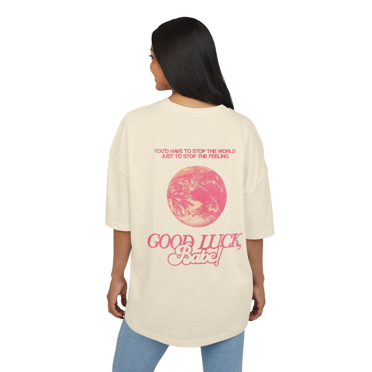 Good Luck Unisex Heavy Cotton Tee, Relaxed Fit T-Shirt for Good Vibes, Gift for Friends, Positive Affirmation Apparel, Casual Everyday [...]