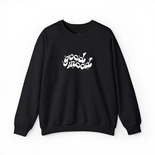 Good Mood Unisex Crewneck Sweatshirt | Cozy Everyday Wear, Relaxed Style, Gift for Friends, Casual Outfits, Positive Vibes