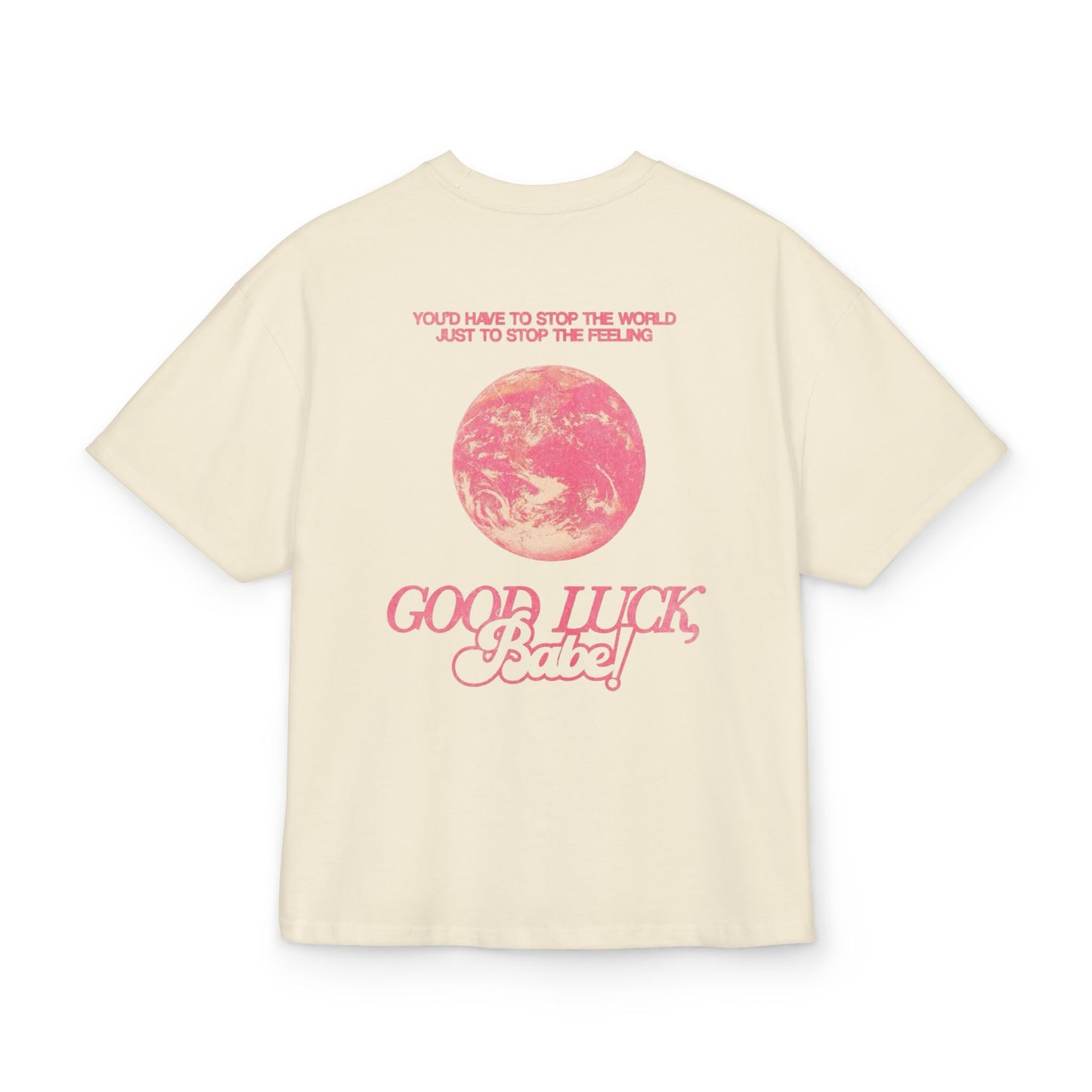 Good Luck Unisex Heavy Cotton Tee, Relaxed Fit T-Shirt for Good Vibes, Gift for Friends, Positive Affirmation Apparel, Casual Everyday [...]